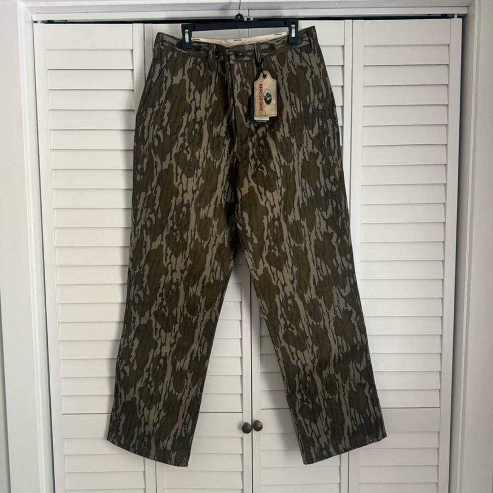 Men’s Filson Bottomland camo canvas pants 34x34